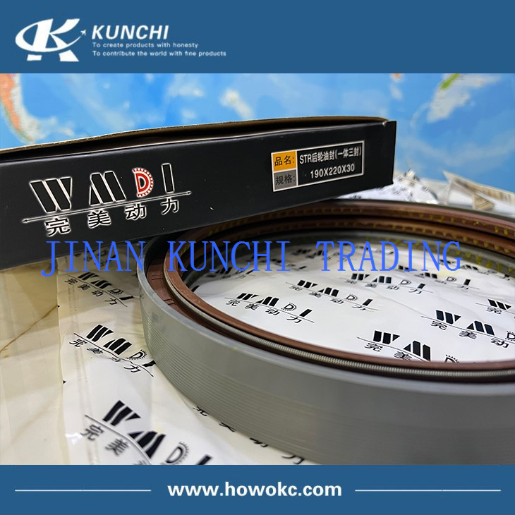 Oil seal 190 x 220 x 30 sinotruk HOWO rear wheel oil seal 1 Oil seal 190 x 220 x 30 sinotruk HOWO rear wheel oil seal 1