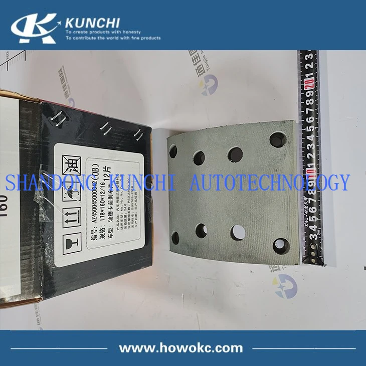 AZ450045000042 SITRAK Front Brake Lining best