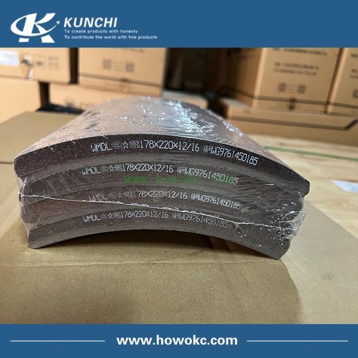 WG9761450185 Brake Lining factory