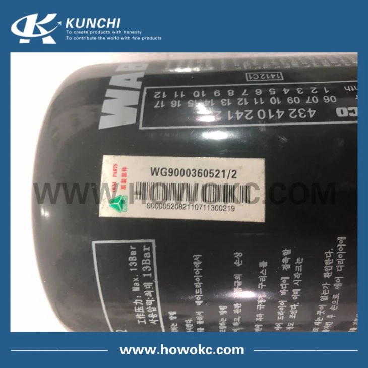WG9000360521Air dryer Assy HOWO