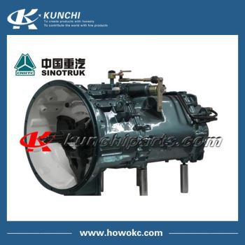 Sinotruk Howo A7 HW19710131202 10 Speed Gearbox Assembly