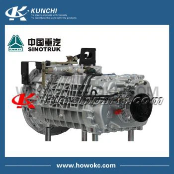 Sinotruk Howo A7 HW19710T090666 10 Speed Gearbox Assembly