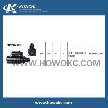 Weichai WD618 612600090100 Starter